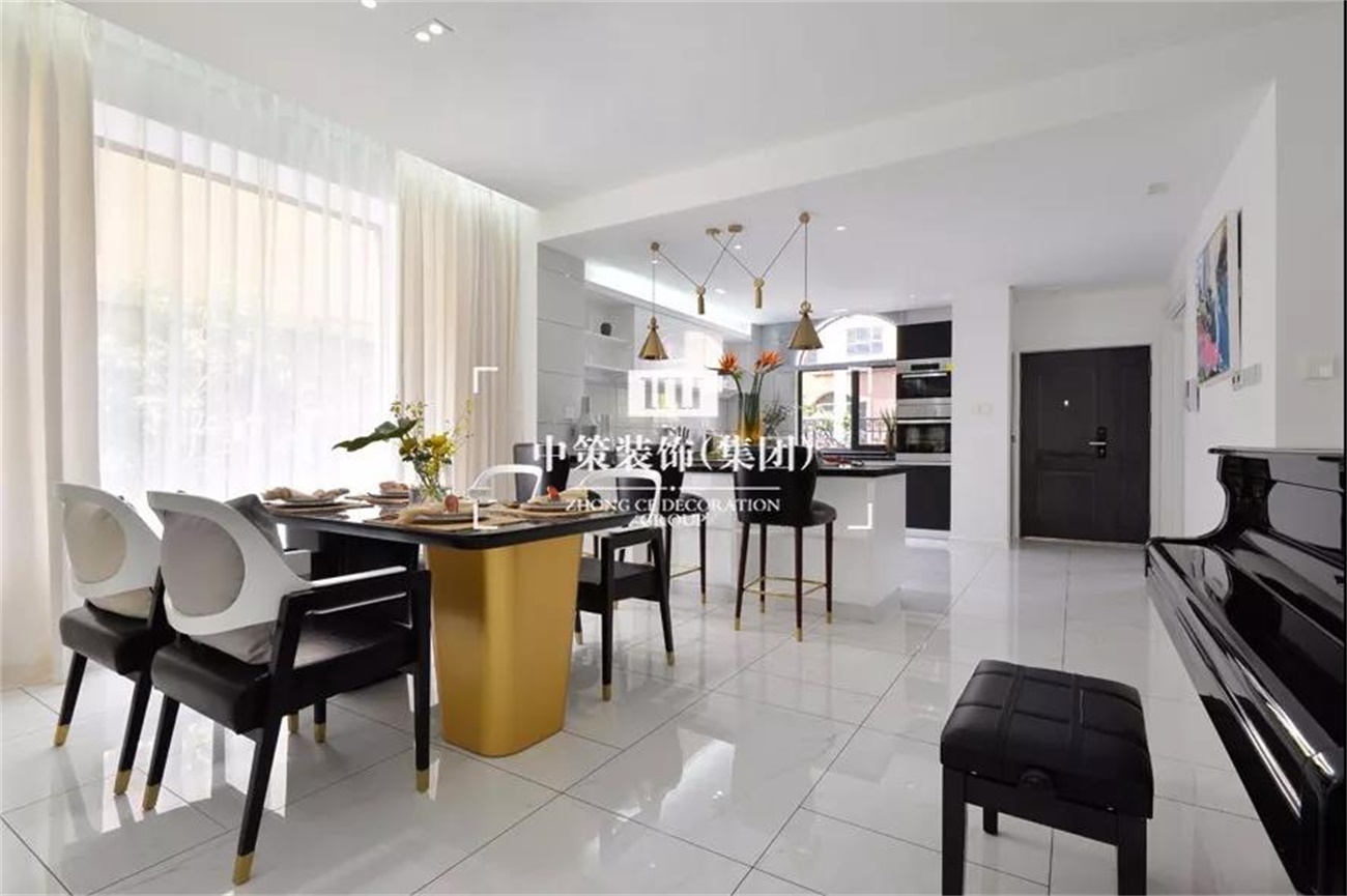 中策装饰果林湖畔装修实景效果图